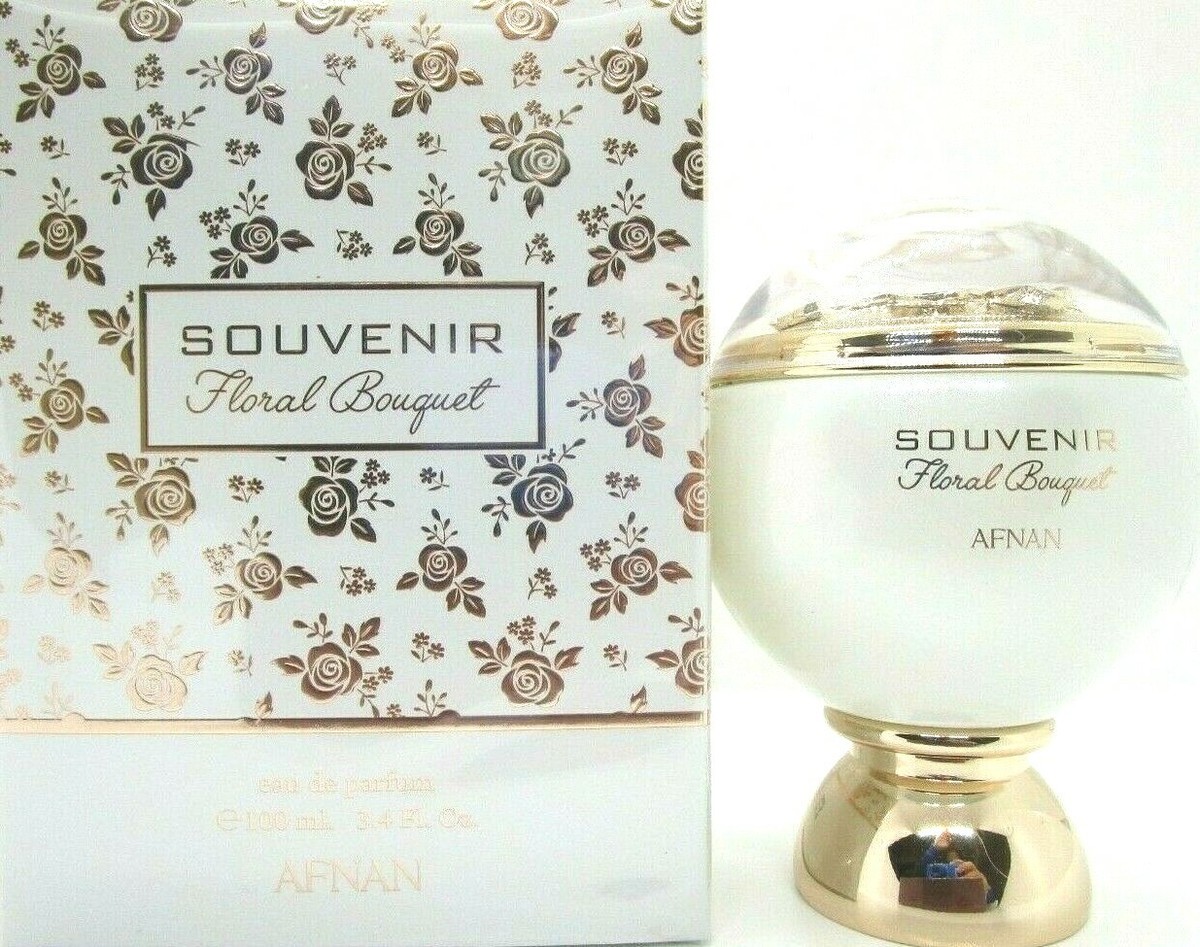 AFNAN SOUVENIR FLORAL BOUQUET EAU DE PARFUM SPRAY FOR WOMEN 3.4 Oz