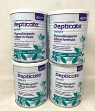 Pepticate Hypoallergenic Infant Formula with Iron, 13.2oz - 4 Pack - Exp. 10/26