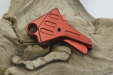 RED ALUMINIUM ALLOY TRIGGER FOR CANIK TP9 Elite/SC, Combat/Executive, And Mete