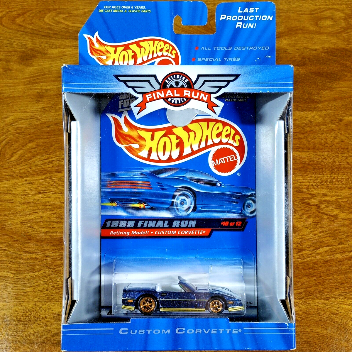ホットウィール ヘルズデプト　hotwheels corvette Hot Wheels Vintage 1999 Final Run Series Custom Corvette