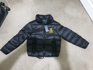 ralph lauren black puffer jacket mens