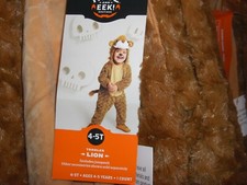 NEW Hyde EEK YOUTH SIZE 18-24m Halloween Lion Costume FULL BODY
