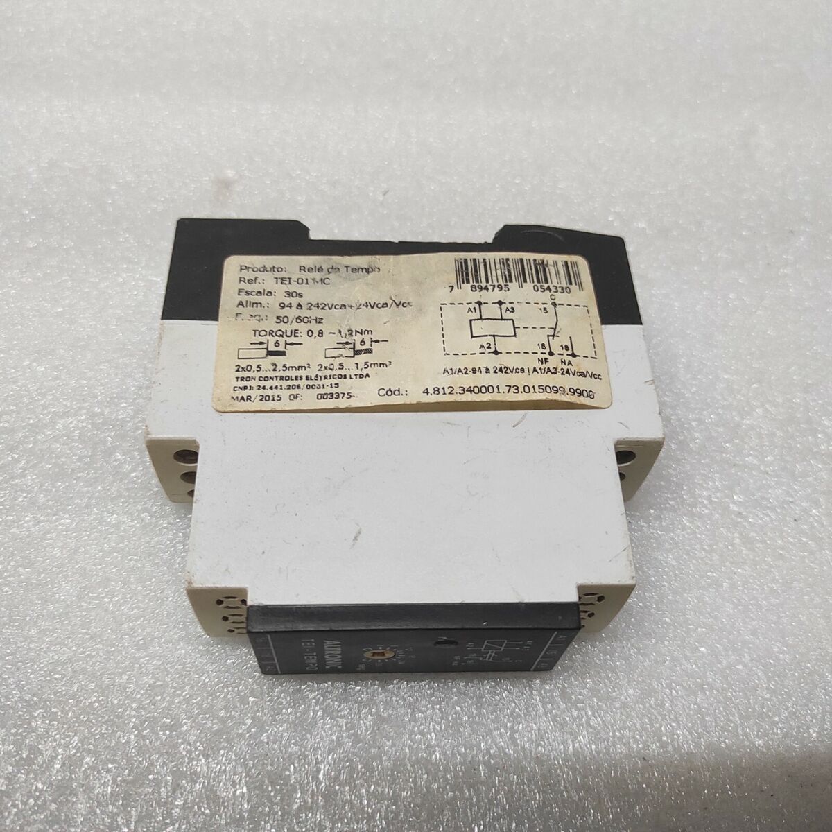 ALTRONIC TEI-01 MC TEI-TEMPO 30S MULTI FUNCTION TIME RELAY