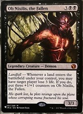 1x OB NIXILIS, THE FALLEN from MTG Magic The Gathering The List Mythic NM