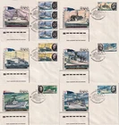 Research Vessels, 1979 ● 6x FDC First Day Covers ● Soviet Union USSR Russia