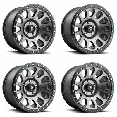 4x Fuel Vector D601 Wheels Matte Gun Metal x9 5x150 mm Offset 5 75 Bs Ebay