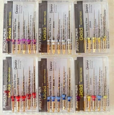 Protaper Gold Rotary Files Dentsply Tulsa Assorted Endodontics Endo ALL Size!
