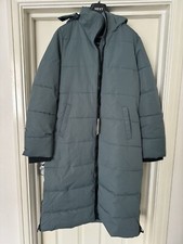 Noize Winter Long Length Parka Vegan Fur Trim Hood Puffer Coat Womens Size Med