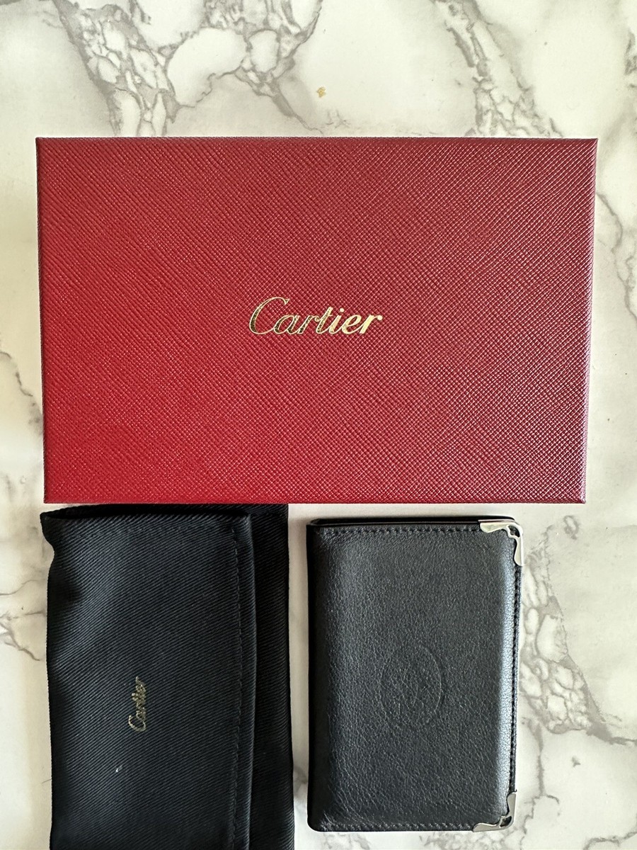 Cartier 4-CREDIT CARD HOLDER, MUST DE CARTIER Wallet | eBay