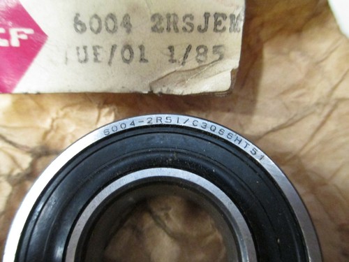 Rodamiento SKF 6004-2RS1/C3, stock nuevo antiguo, RS3 - Imagen 2 de 3