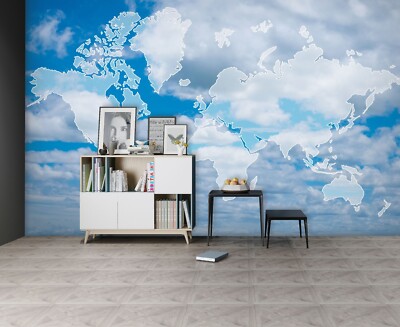 3D Schöner Himmel M1299 Tapete Wandbild Selbstklebend Abnehmbare Aufkleber Eve