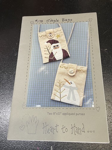 3 Primitive Christmas Patterns Heart to Hand Stitched Doll Pattern Books - Picture 3 of 3
