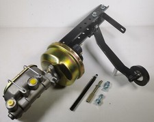 Street Rod Truck Dash Mount Power Brake Pedal Kit With 7 Booster Master