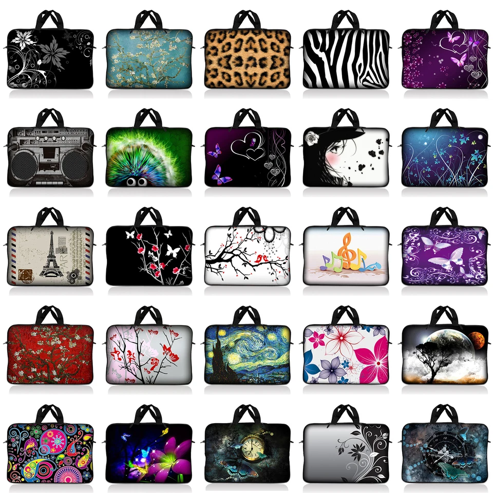 14.1英寸14英寸笔记本电脑保护套包保护壳带手柄适合华硕戴尔苹果宏碁惠普索尼 — 第 2/3 张图片