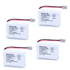 4-Pack 3.6V 800mAh BT446 Cordless Phone Batteries BT1005, DCT646, DCT646-2 HOT 