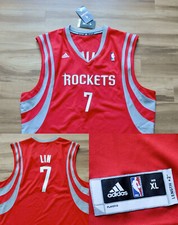 Jeremy Lin Houston Rockets Adidas Jersey Swingman Red Linsanity Sewn Men XL NWT