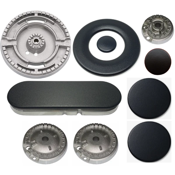 Bruciatori + spartifiamma opachi per piano cottura Franke Opera kit e singoli