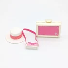 Vintage Barbie Day to Night 1984 Doll Playset Accessories Suitcase Purse Hat