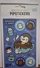 Pipsticks Scratch N Sniff Stickers Penguin Cocoa Hot Chocolate Pipstickers