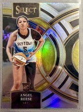 2024 Panini Select WNBA #147 Angel Reese RC Rookie Card Premier Silver Prizm