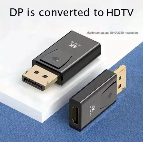 Display Port DP Male To HDMI Female Adapter Converter For 4K HD 1080P HDTV PC - Picture 4 of 19