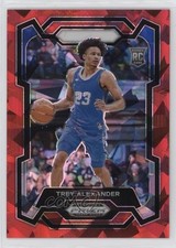 2024-25 Panini Prizm Draft Picks Red Ice Prizm Trey Alexander #85 1n1n