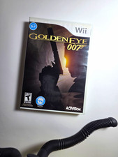 GoldenEye 007 Nintendo Wii - Activision James Bond 007 FPS Shooter T Manual