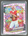 Jayden Daniels 2025 Panini Prizm #278 Choice Cherry Blossom 1/15
