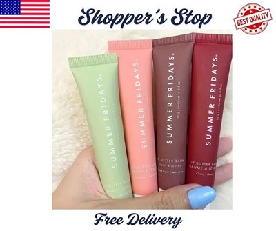 Summer Fridays Lip Butter Balm Set 0.5oz 15g New In Box Best gift for friends...