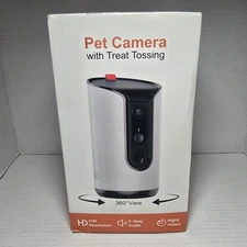 The Smart Pet Feeder Camera Security Dogs Camera Treat Tossing 360% Camera New