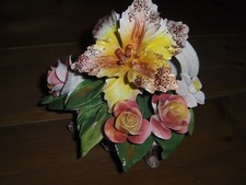 Capodimonte porcelain Italy flower box