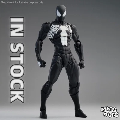 IN STOCK CT Toys Messtoys Symbiote Spider-Man Black Spider Action Figure Boxed s