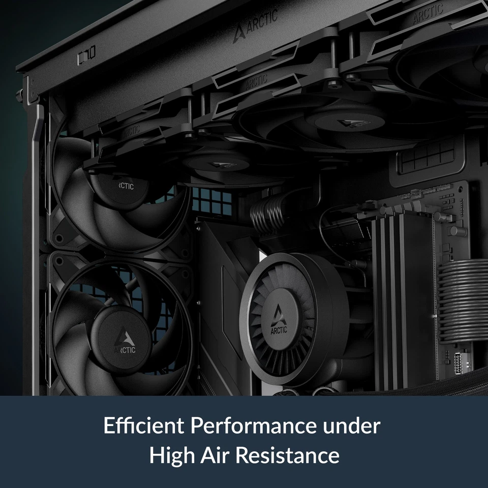 ARCTIC P12 Pro PST (5 Pack)  Fan 120 mm PWM PC Case Silent B-Stock - Image 3 of 4