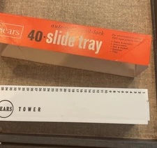 Sears 40 Slide Trays - Lot Of 2- Great For Silver Dollars Morgan’s Peace