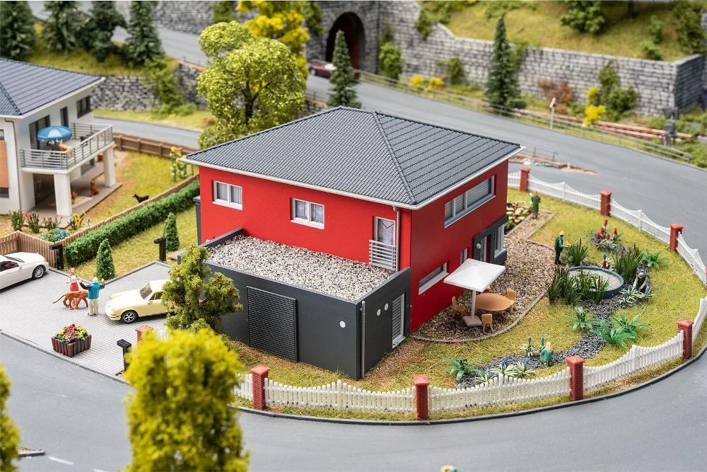 Faller 130743 WeberHaus CityLife rot 1:87 Spur H0 Bausatz NEU OVP