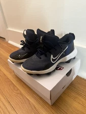 Nike Force Trout 9 Pro MCS BG Baseball Cleats Navy/white 2Y FB6340400 Preowned