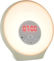 [£50] Lumie Sunrise Alarm - Wake-up Alarm, Sunset Sleep , Sounds & Mood Light