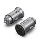 Fast Car Charger 2 USB Port Type C Cigarette Lighter Socket For iPhone Samsung