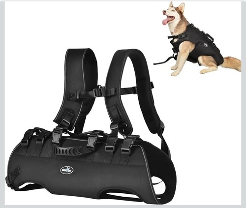 Dog Lift Harness Sling Carrier for Dogs Hind Leg Stair Support Old, Disabled,...