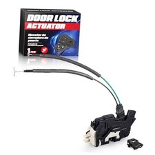 Power Door Lock Latch Actuator with Cable Assembly Front Left Driver Side