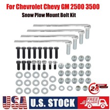 Snow Plow Mount Bolt Kit For Chevrolet Chevy Gm 2500 350041489minute Mount Snow Plow Mount Bolt Kit For Chevrolet Chevy Gm 2500 350041489minute Mount