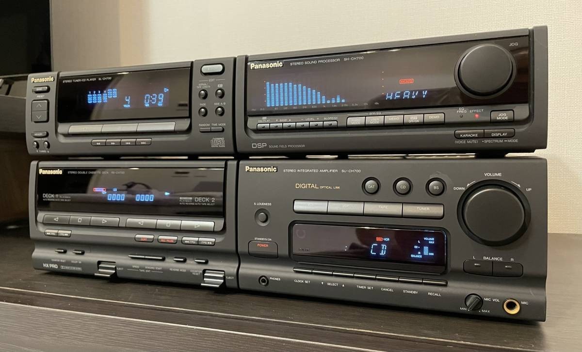 Panasonic / Technics SC-CH700 CD + Cassette Stereo System – Fully