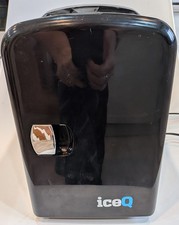 Ice Q Black Mini Fridge Hot Or Cold Fully Working Camping Uni Bedroom