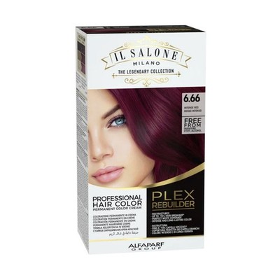 Alfaparf Milano Il Salone Plex Rebuilder Color Kit 6.66 Intensives Rot
