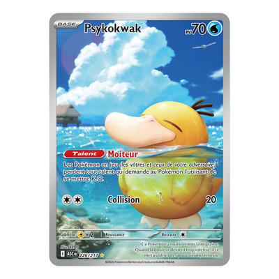Psykokwak 226/217   Pokemon Karte ME2.5 Transzendente Helden ME02.5 NM TCG
