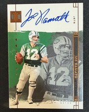 2024 Panini Impeccable Joe Namath Immortal Ink Auto /25 #IM-JNH New York Jets