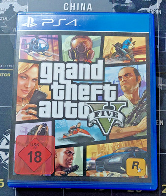 Grand Theft Auto V (GTA 5) - PlayStation 4 (PS4) | Top Zustand | OVP #1