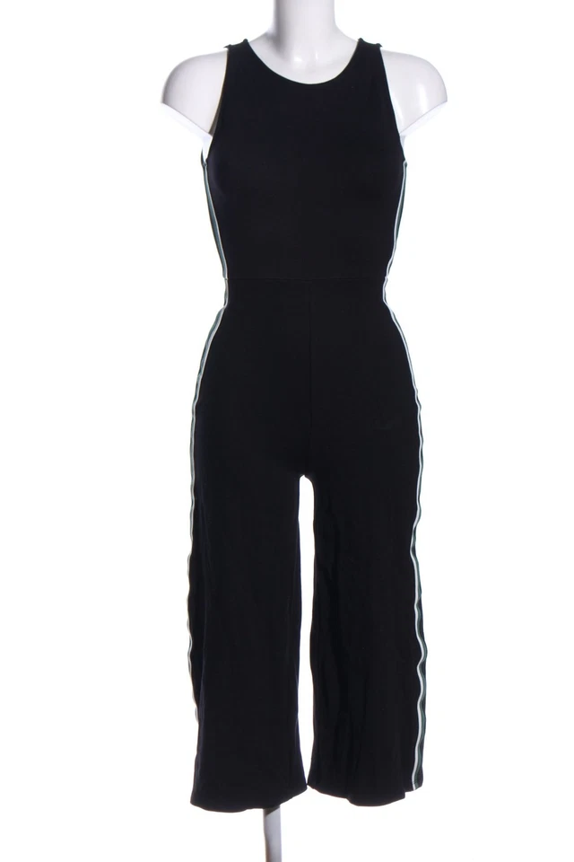 CLOCKHOUSE Combinaison Dames Pantalon T EU 32 noir-blanc style décontracté - Photo 1/4