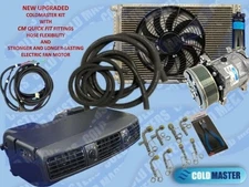 Coldmaster Upgraded Universal Underdash A/C Kit 202-1 Quick Fit, PK-8 Serpentine
