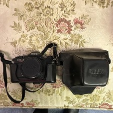 Ricoh KR-5 Super 35mm SLR Film Camera Black with Case